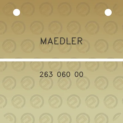 maedler-263-060-00