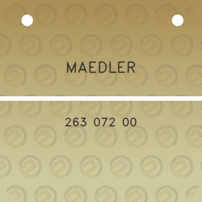 maedler-263-072-00