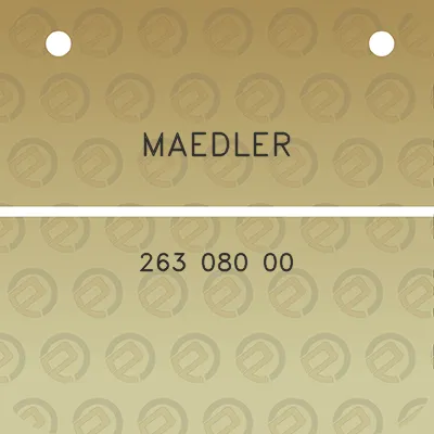 maedler-263-080-00