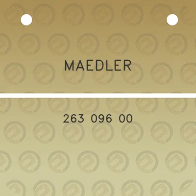 maedler-263-096-00