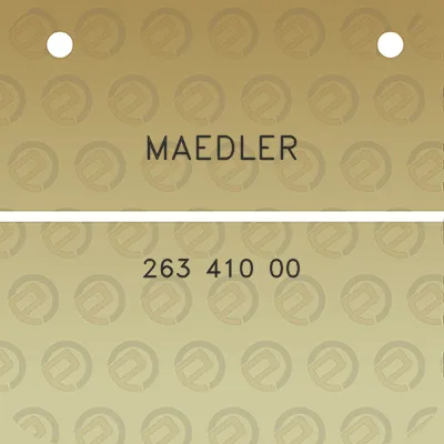 maedler-263-410-00