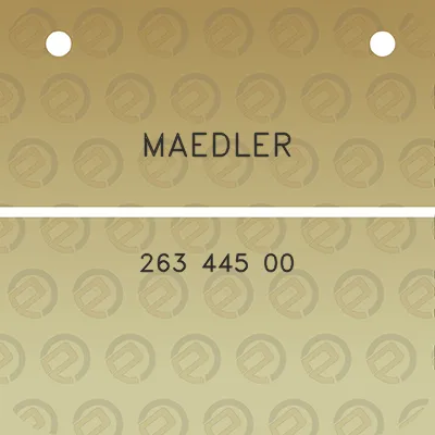 maedler-263-445-00