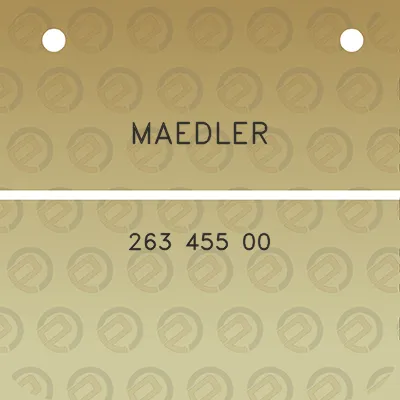 maedler-263-455-00