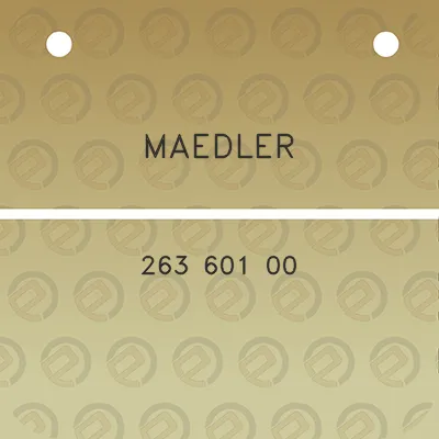 maedler-263-601-00