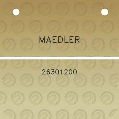 maedler-26301200