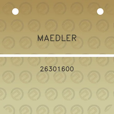 maedler-26301600