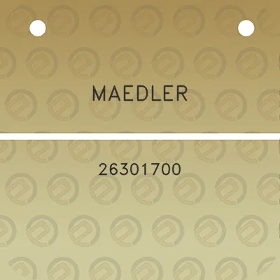 maedler-26301700