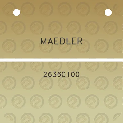 maedler-26360100