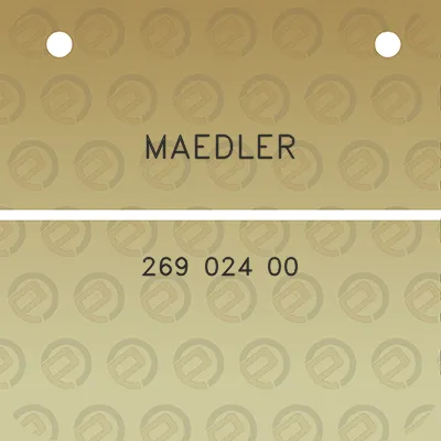 maedler-269-024-00