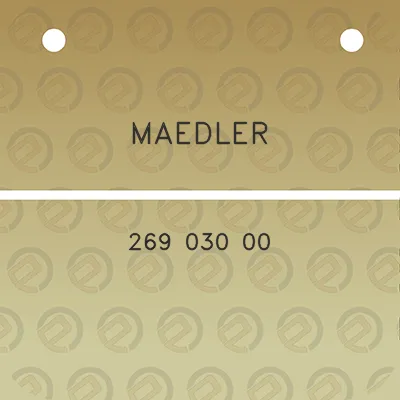 maedler-269-030-00