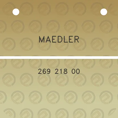 maedler-269-218-00