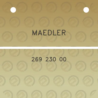 maedler-269-230-00