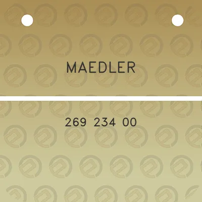 maedler-269-234-00