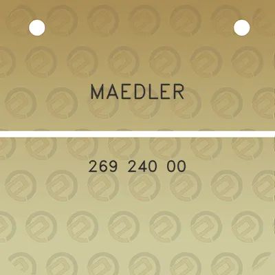 maedler-269-240-00