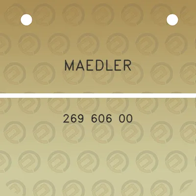 maedler-269-606-00