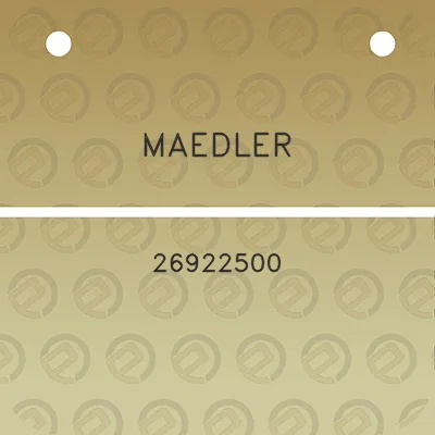 maedler-26922500