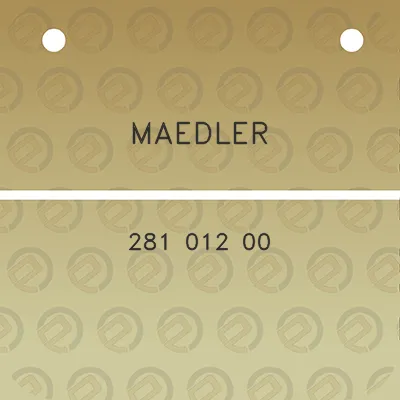 maedler-281-012-00