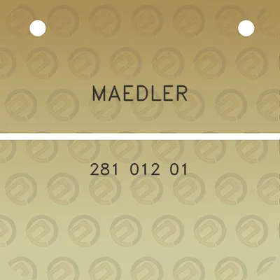 maedler-281-012-01