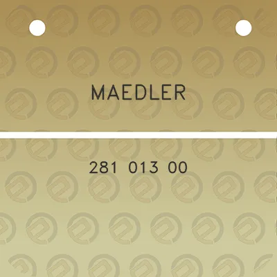 maedler-281-013-00