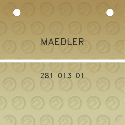 maedler-281-013-01