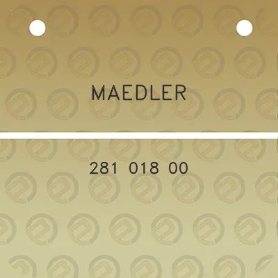 maedler-281-018-00