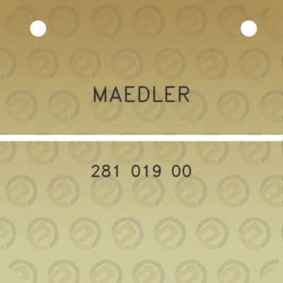 maedler-281-019-00