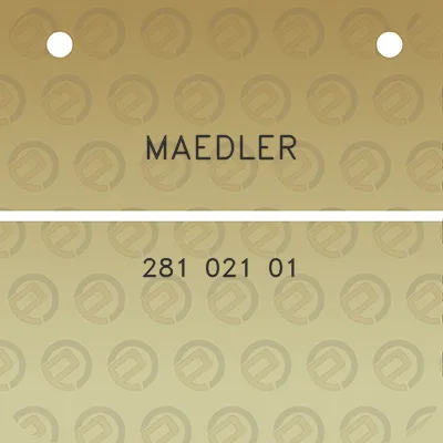 maedler-281-021-01