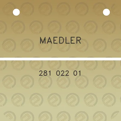 maedler-281-022-01