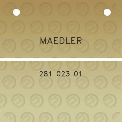 maedler-281-023-01