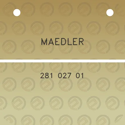 maedler-281-027-01