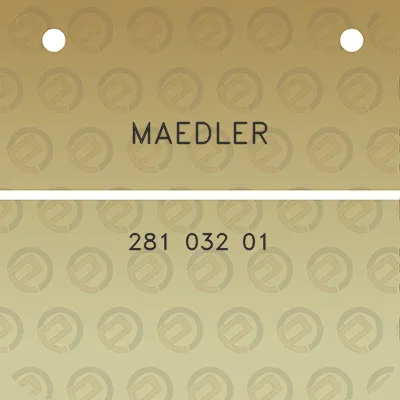 maedler-281-032-01