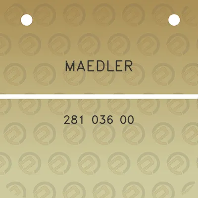 maedler-281-036-00