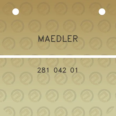 maedler-281-042-01