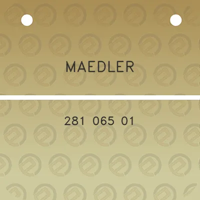 maedler-281-065-01