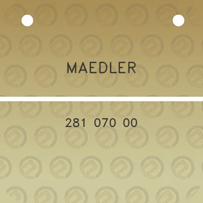 maedler-281-070-00