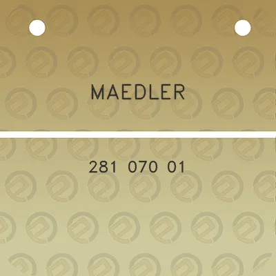 maedler-281-070-01