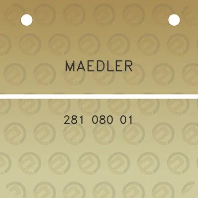 maedler-281-080-01