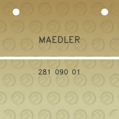 maedler-281-090-01