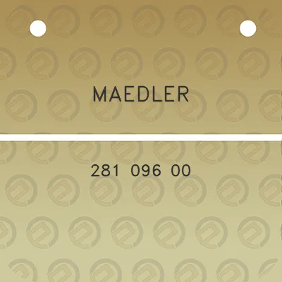 maedler-281-096-00