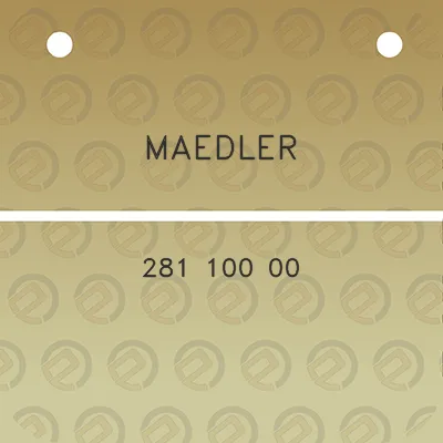 maedler-281-100-00