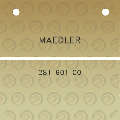 maedler-281-601-00