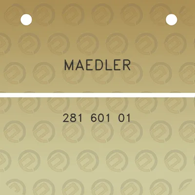 maedler-281-601-01