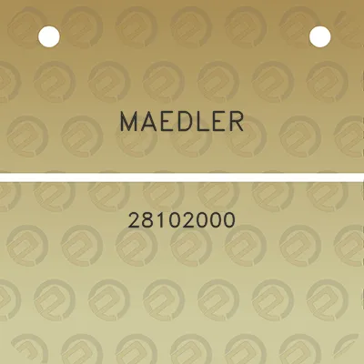 maedler-28102000