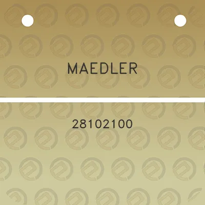 maedler-28102100