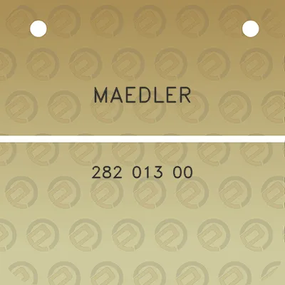 maedler-282-013-00