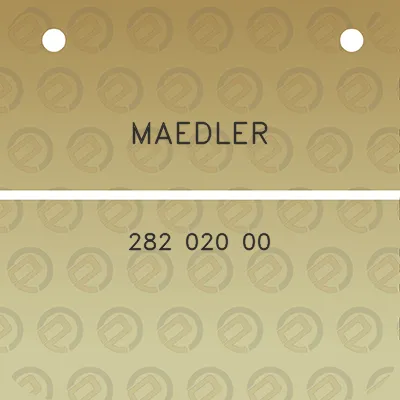 maedler-282-020-00