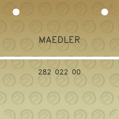 maedler-282-022-00