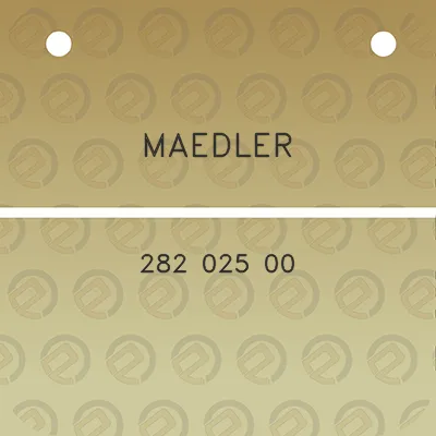 maedler-282-025-00