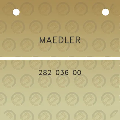 maedler-282-036-00