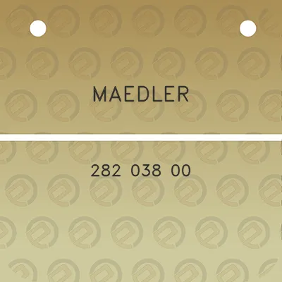 maedler-282-038-00